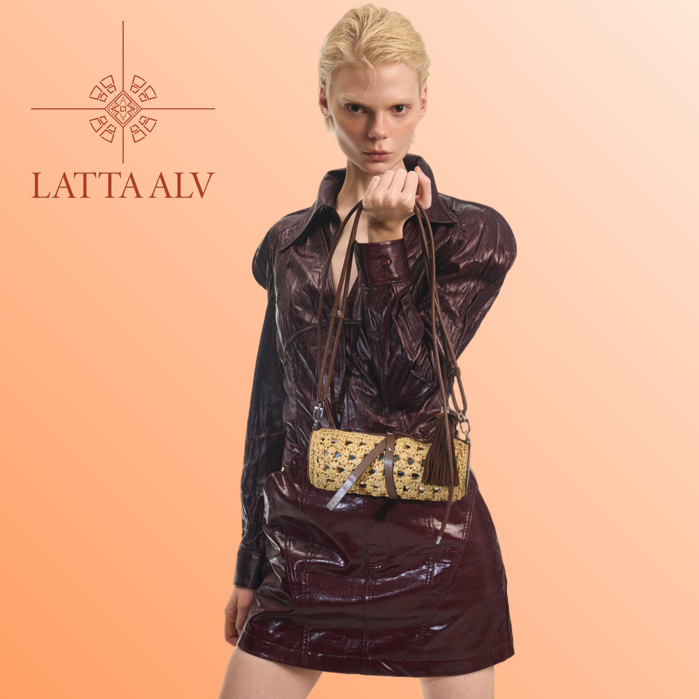 LATTA ALV ShareDuo Thermos Bottle Woven Kit